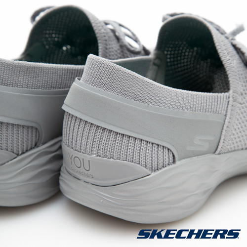 SKECHERS (女) 健走系列 YOU - 14960GRY