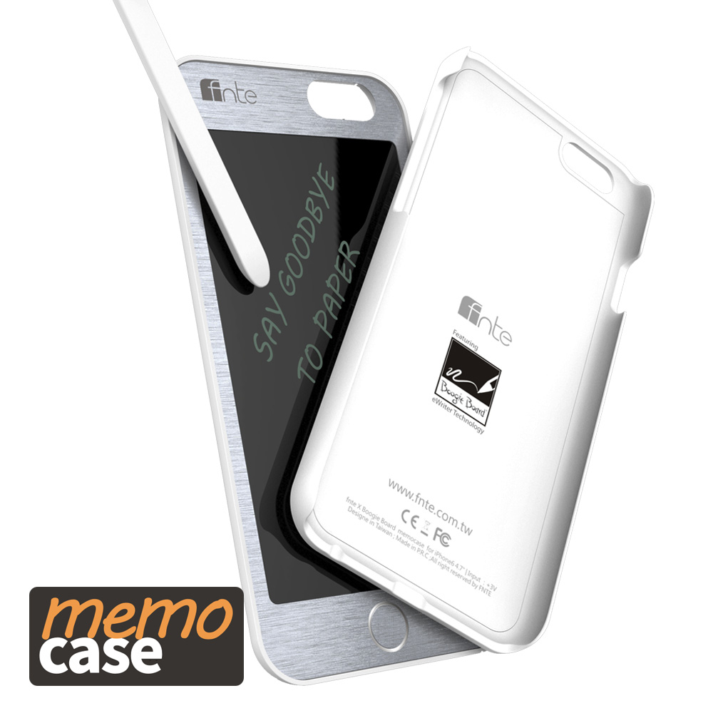 fnte memocase iPhone6(4.7) 多功能可站立手寫記事保護殼