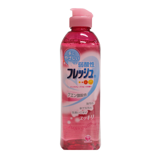 日本第一石鹼 弱酸性洗碗精-葡萄柚味250ml/瓶