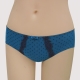 曼黛瑪璉-15AW水迷人系列二  低腰寬邊三角網褲(魅影藍) product thumbnail 1