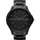 A│X Armani Exchange 雅痞時尚風格鋼帶腕錶-IP黑/46mm product thumbnail 1