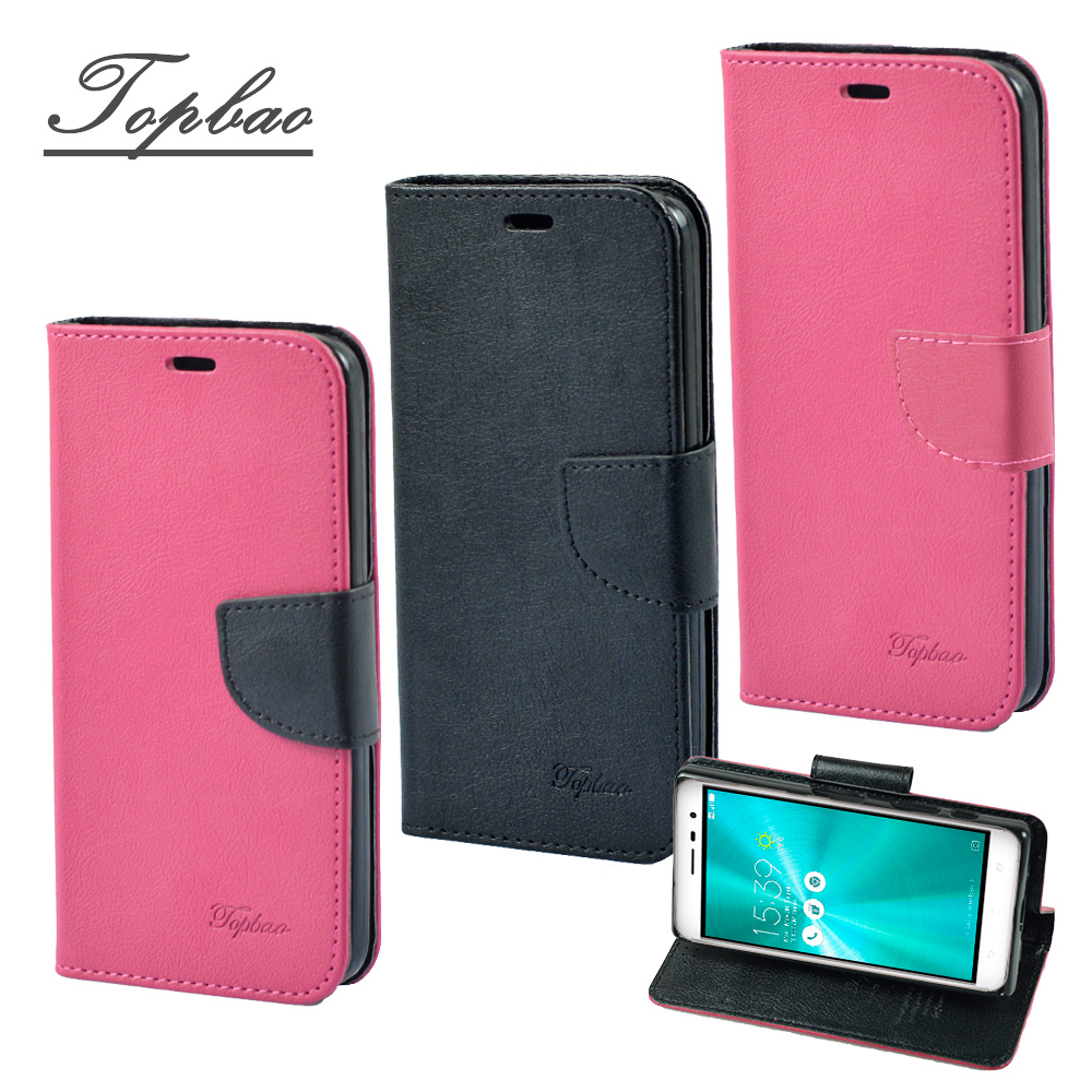 Topbao ASUS Zenfone  3 5.5吋輕盈側立磁扣皮套