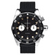ELECTRIC DW02系列-時尚雙眼設計計時腕錶-黑面x黑圈/44.5mm product thumbnail 1