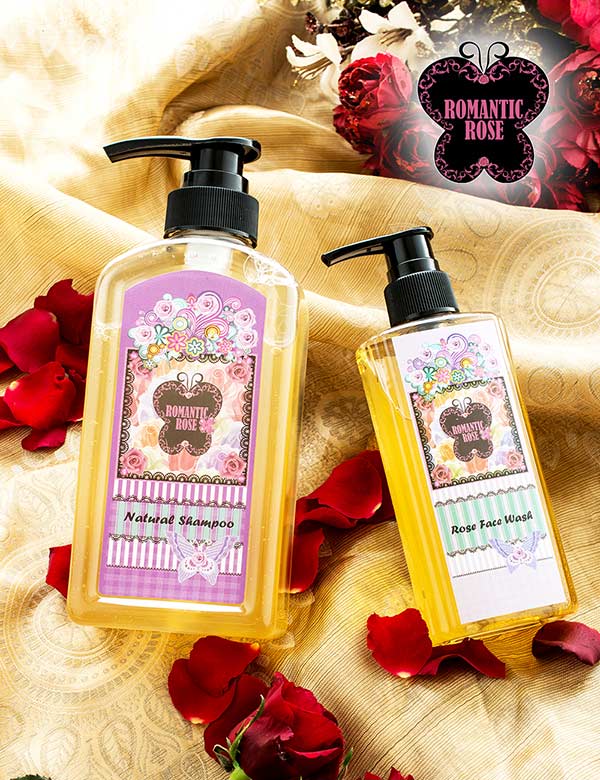 Romantic Rose 玫瑰精華洗髮凝膠450ml