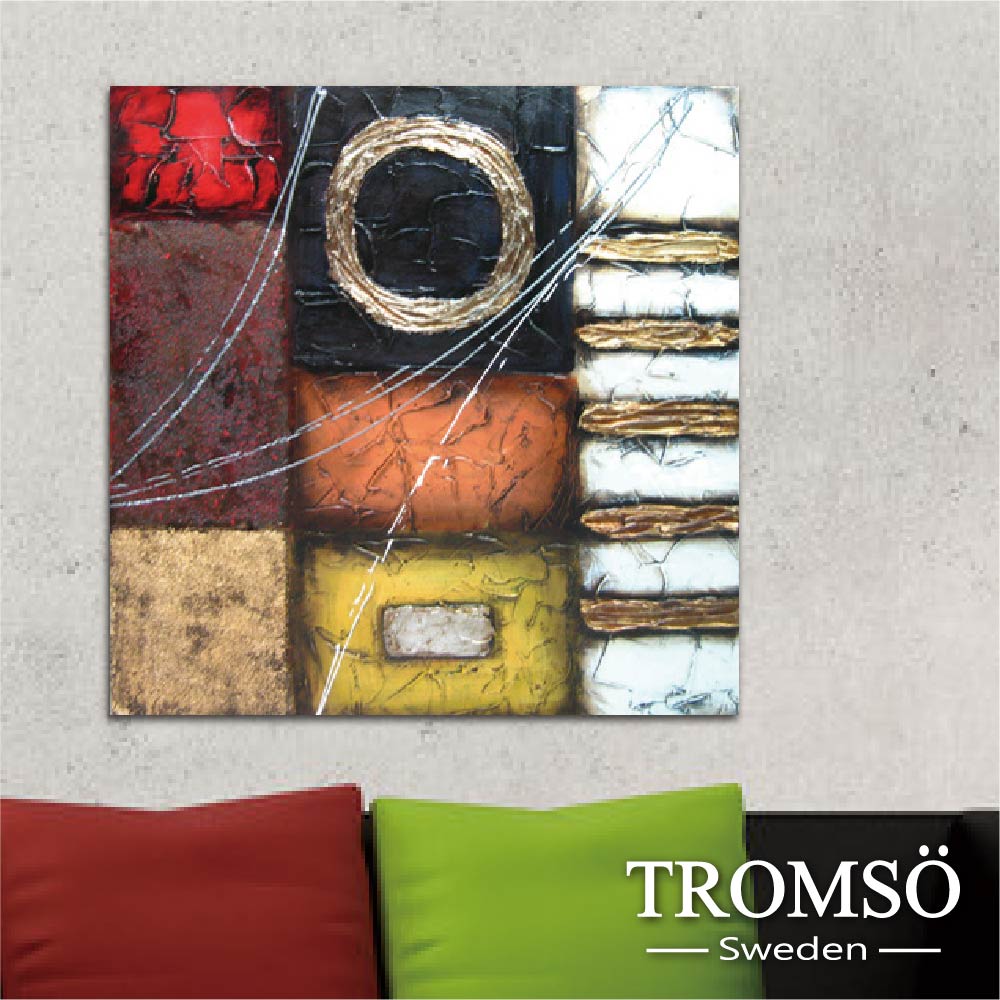 TROMSO時尚無框畫-抽象藝術W361