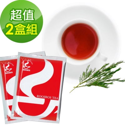 【樸優樂活】有機路易波斯紅茶/綠茶(20包/盒x2盒組)