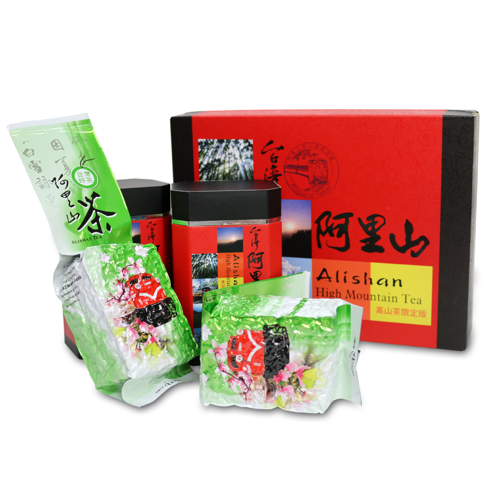 台灣茗茶阿里山高山茶2入禮盒(附提袋) | 紅茶/綠茶/烏龍茶| Yahoo奇摩