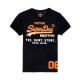 SUPERDRY 極度乾燥 短袖 文字T恤 黑色 375 product thumbnail 1