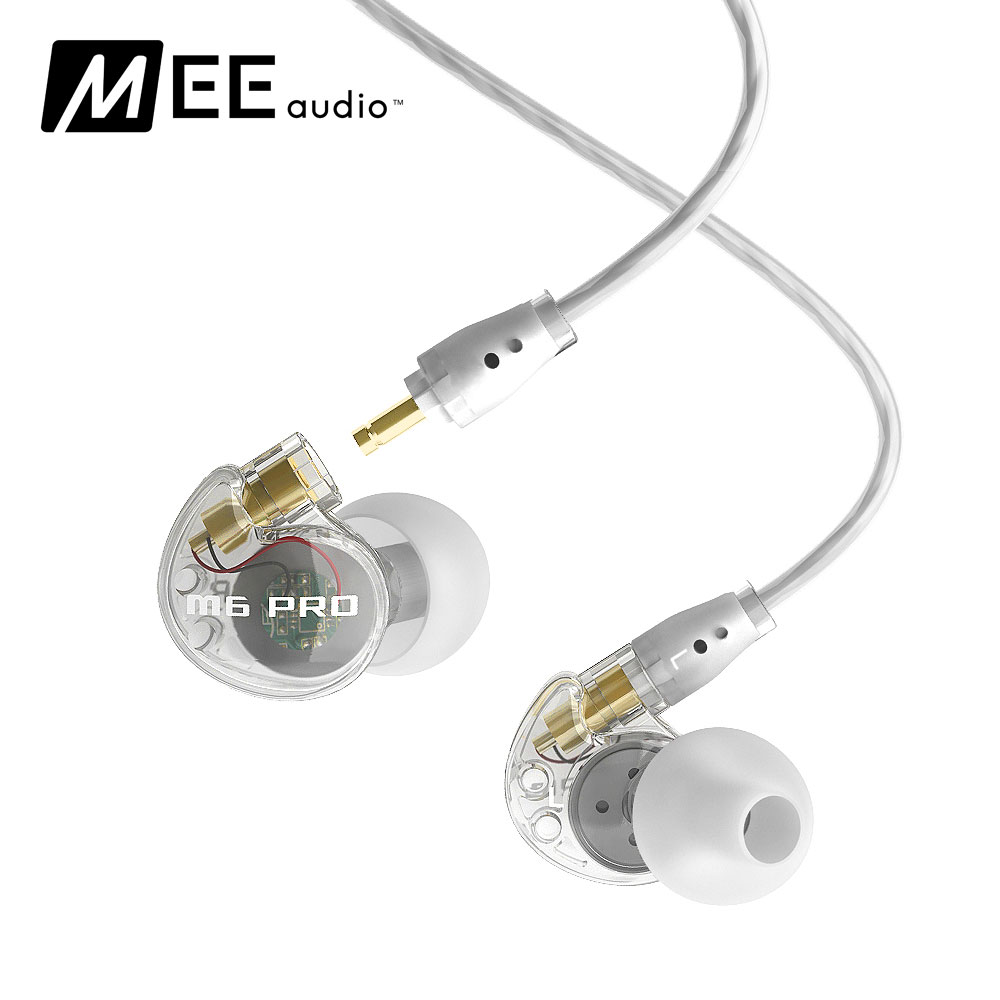 MEE audio M6 Pro 專業入耳式監聽耳機(透明)