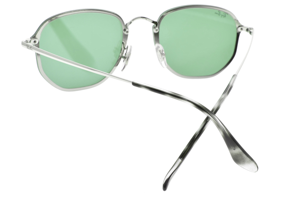 RAY BAN太陽眼鏡 經典品牌/銀-粉綠水銀#RB3579N 00330