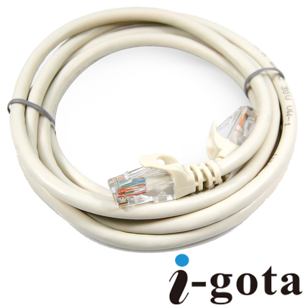 i-gota CAT6A超高速網路多彩線頭傳輸線 2M