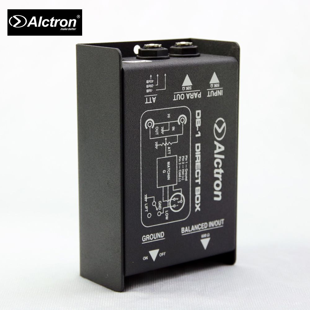 ALCTRON DB-1 被動式單聲道DI BOX阻抗器