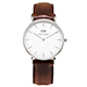 DW Daniel Wellington 經典聖安德魯腕錶女性手錶-白/36mm product thumbnail 1