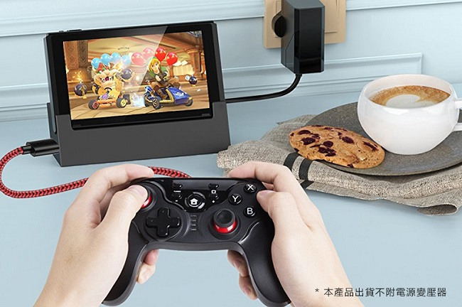 Gamewill任天堂Switch多功能主機底座 支有線網路 可連接電視或單獨使用