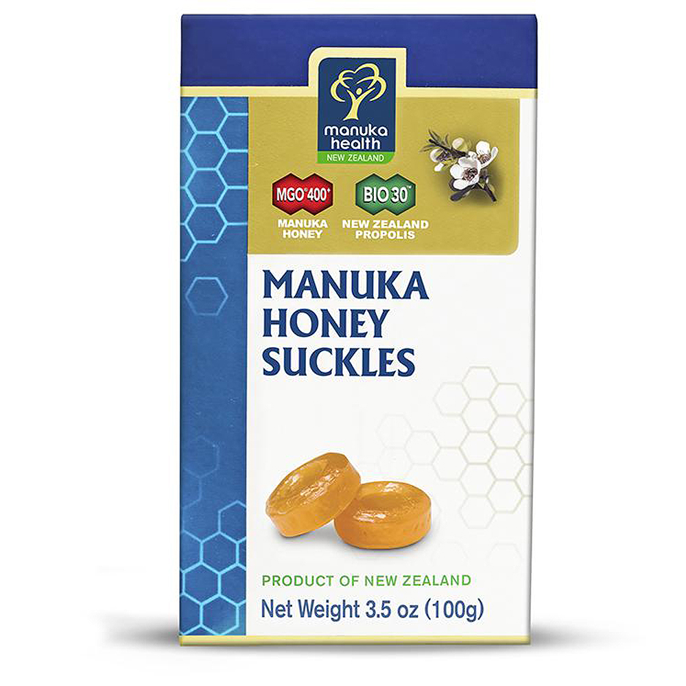 紐西蘭Manuka Health 蜂膠蜂蜜潤喉糖100g
