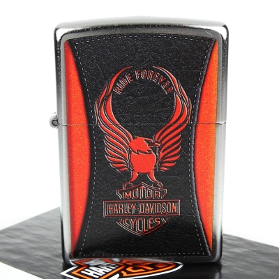 【ZIPPO】美系~哈雷~Harley-Davidson-經典老鷹圖案設計打火機