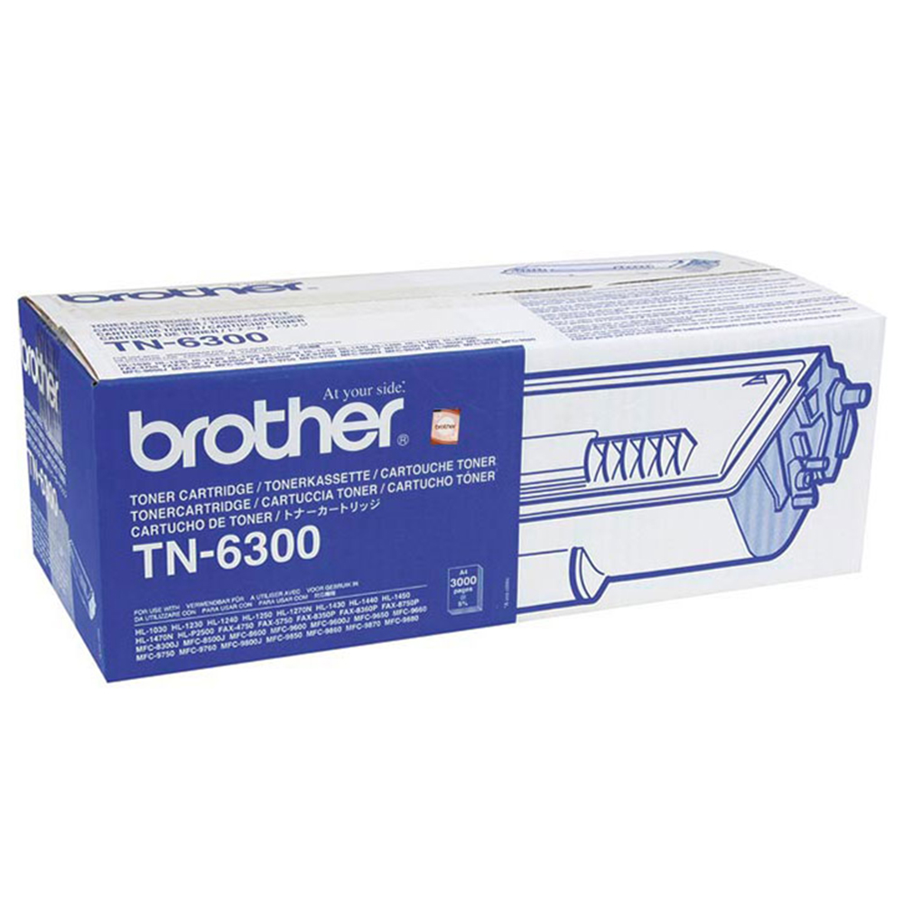 【福利品】Brother TN-6300 黑色原廠雷射碳粉匣