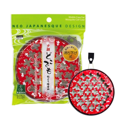 日本紀陽 懸掛式蚊香器-金魚紅