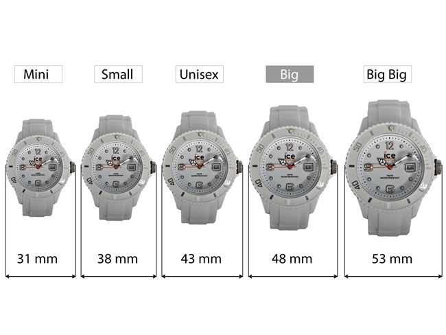 Ice-Watch 永恆系列 精工炫麗手錶-白/48mm