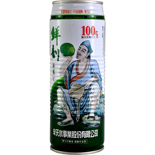 半天水 鮮剖100%純椰汁 (520ml x 6入)