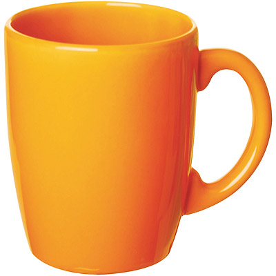 EXCELSA 陶製馬克杯(橘260ml)