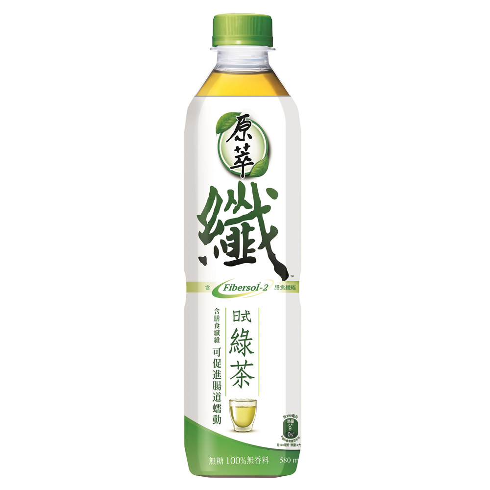 原萃 日式纖綠茶 寶特瓶(580mlx24入)