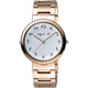 agnes b. 自由的主題時尚腕錶(BH8028X1)-白x玫塊金/36mm product thumbnail 1