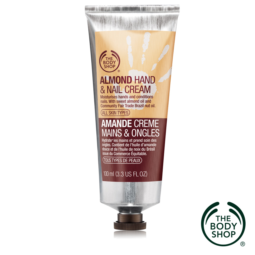 The Body Shop 杏仁油嫩膚雙效護手霜-100ML