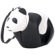 LOEWE Panda 熊貓造型迷你手拿/斜背包(黑白色) product thumbnail 1