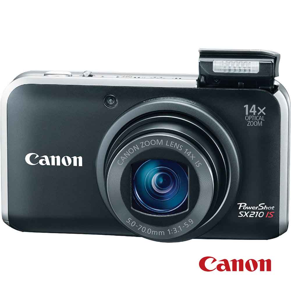 Canon PowerShot SX210 IS 黑色 福利品