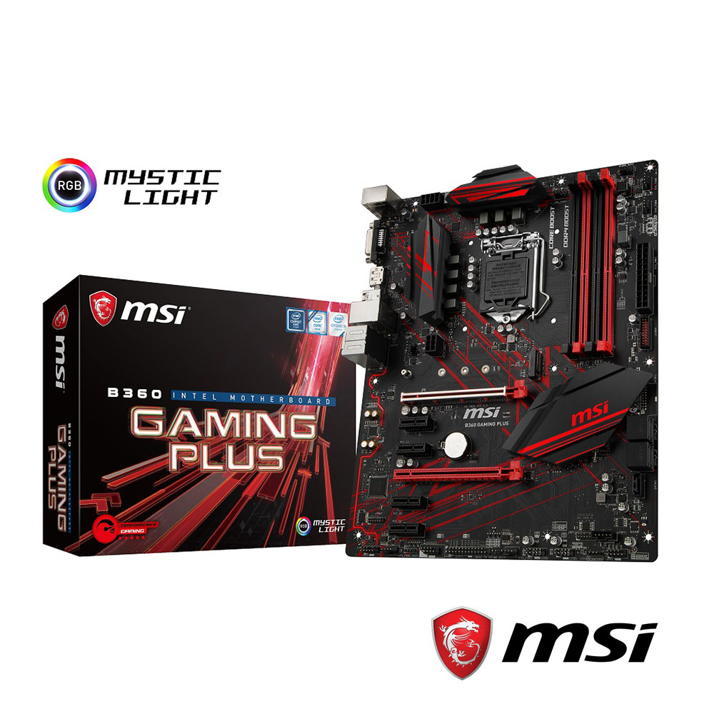 MSI微星 B360 GAMING PLUS 主機板