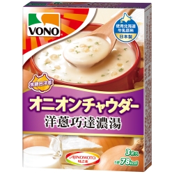 味之素 VONO洋蔥巧達濃湯(16.8gx3入)