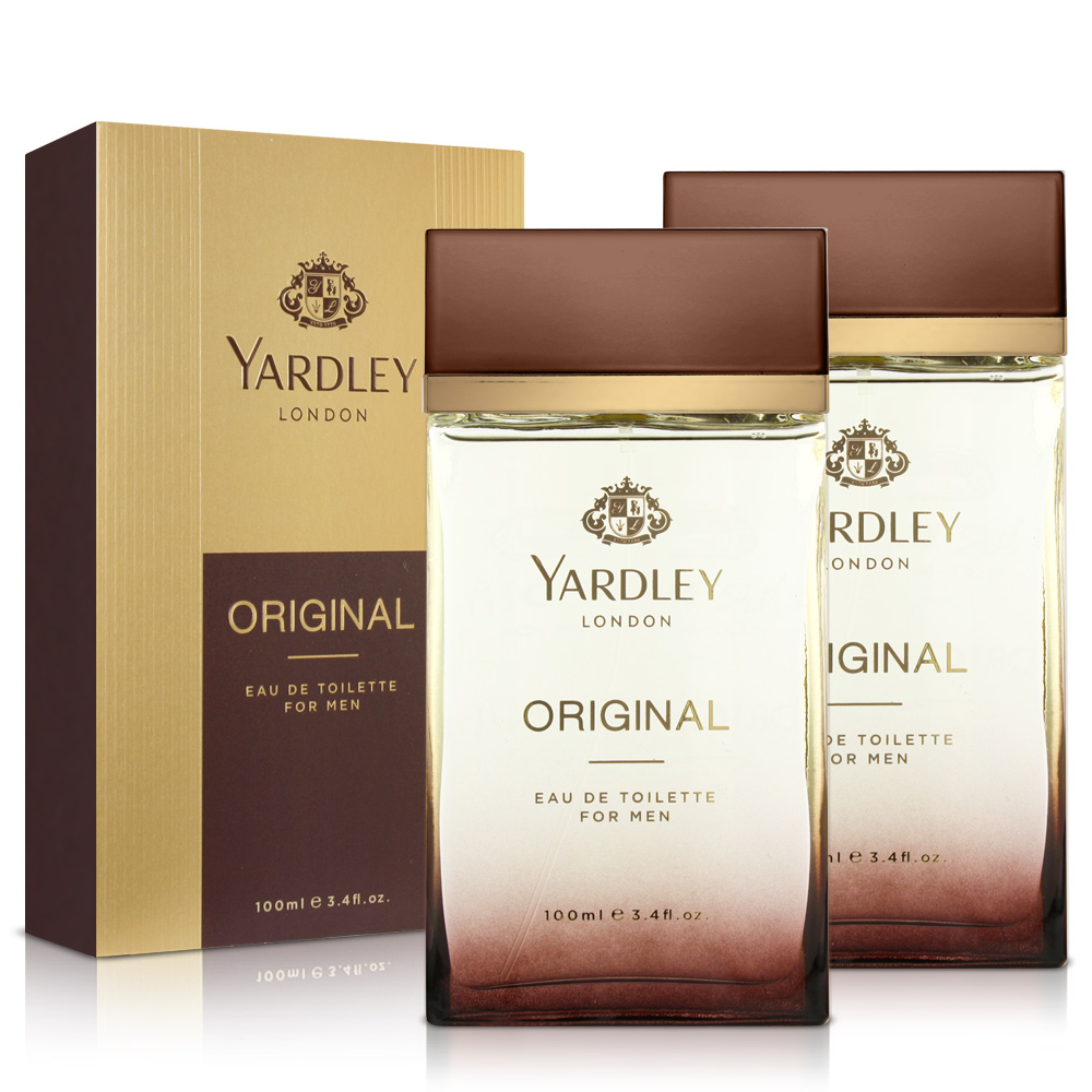 YARDLEY雅麗 天然男性淡香水100ml*2