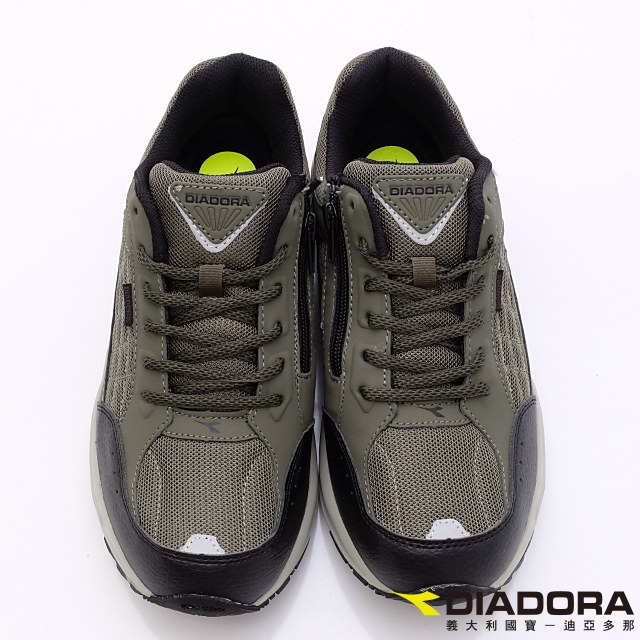 DIADORA-3E乳膠動能款-MJ3735軍綠(男段)