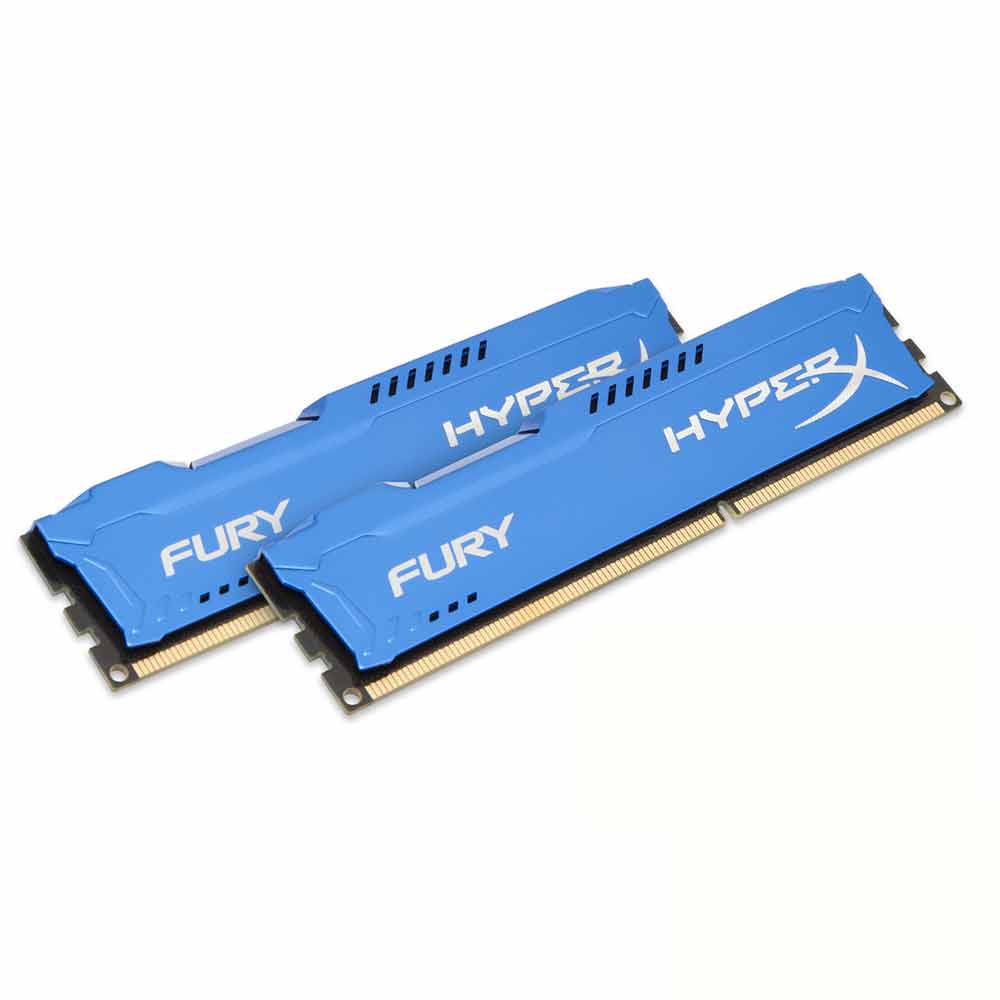 Kingston金士頓 Fury DDR3-1866 8G桌上型記憶體/4G*2