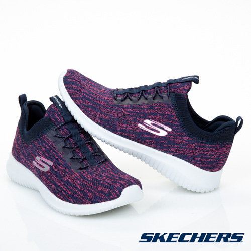 SKECHERS (女)運動系列 ULTRA FLEX-12831NVPK