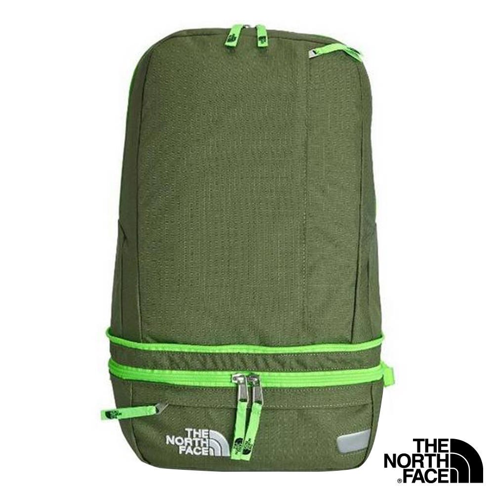 The North Face 16L 戶外多用途腰包 深橘/ 亮綠