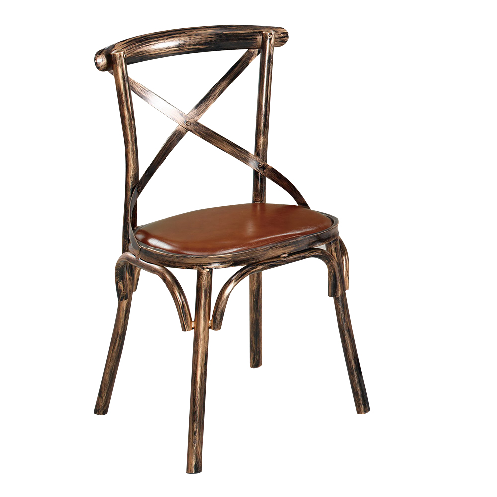 Boden-卡達工業風餐椅/單椅-51x47x91cm