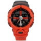 G-SHOCK 多層次前衛城市世界雙色橡膠手錶(GA-500P-4A)-橘紅色/48mm product thumbnail 1