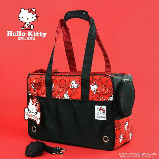 三麗鷗 HELLO KITTY 雷樂士寵物包 共2色