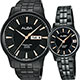 ALBA 都會簡約時尚對錶(AV3343X1+AG8545X1)-鍍黑/43+28mm product thumbnail 1