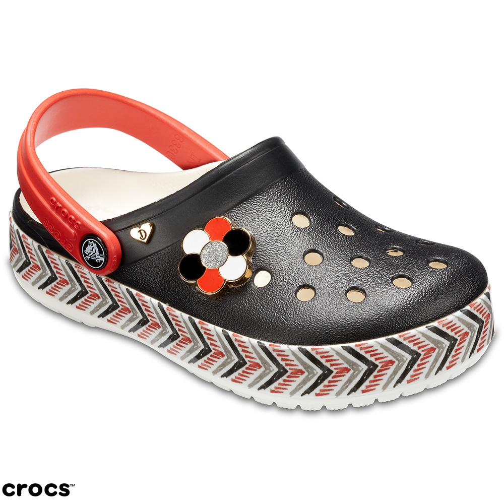 Crocs 卡駱馳 (童鞋) 茱兒X卡駱班克駱格 205244-066