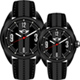MINI Swiss Watches   休閒運動造型對錶-黑/45+38mm product thumbnail 1