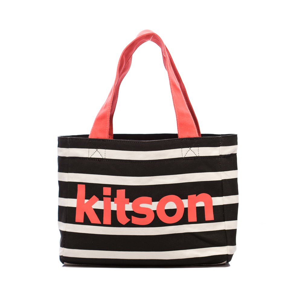 kitson  糖果色雙面托特包 BLACK