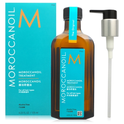 MOROCCANOIL摩洛哥 優油125ml (內附壓頭)