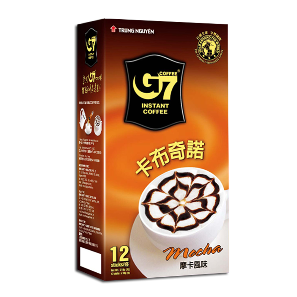 G7卡布其諾 摩卡咖啡(18gx12入)