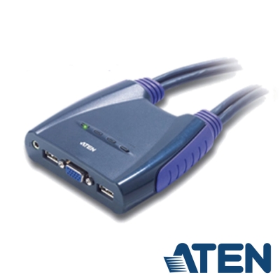 ATEN  4埠 USB KVM 切換器(CS64US)
