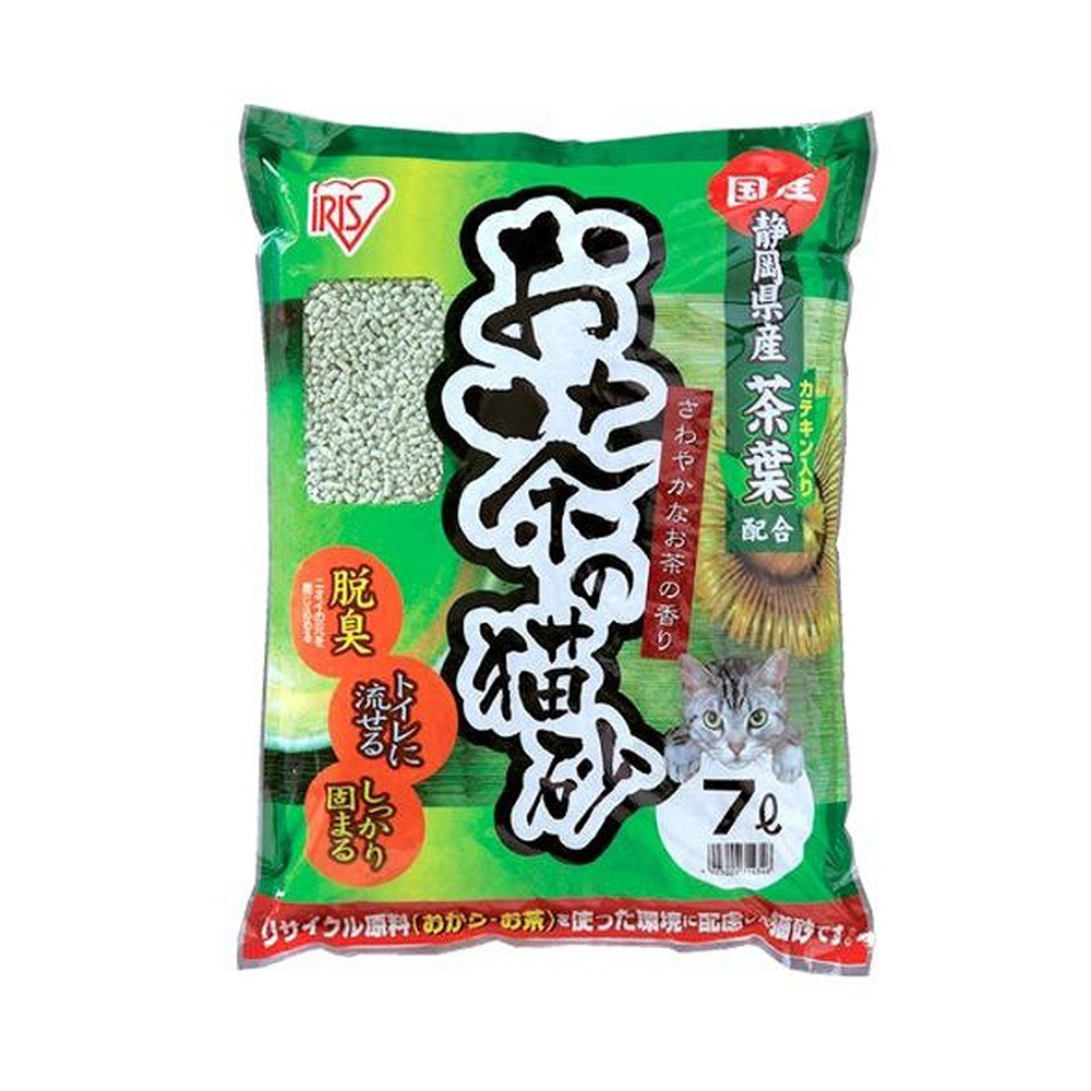 日本IRIS 靜岡綠茶豆腐貓砂 7L (OCN-70N)