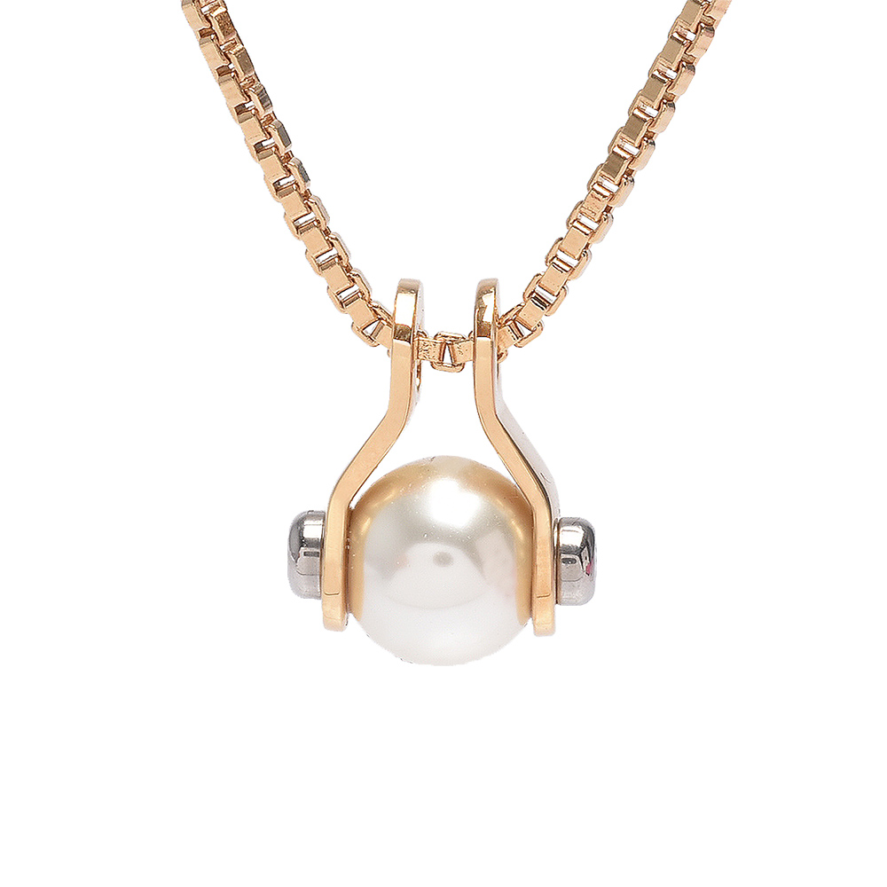 LOUIS VUITTON Necklace M68065 Sautoir LV Speedy Pearl Made in