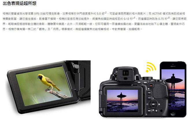 Nikon coolpix P900 83倍望遠旗艦數位相機(公司貨)